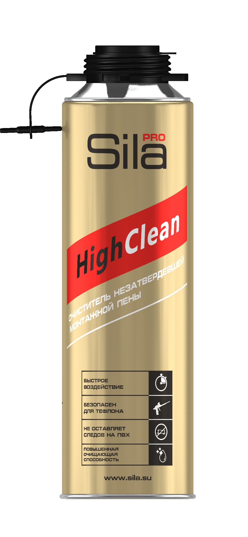 Sila Pro HighClean, очиститель незатвердевшей монтажной пены