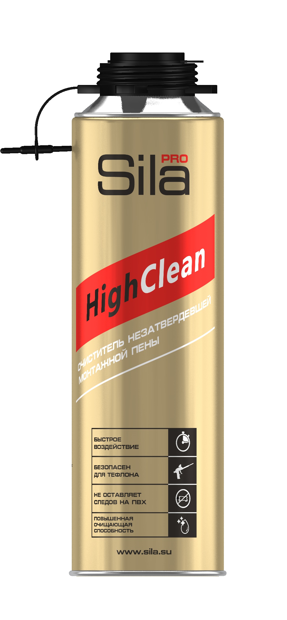 Sila Pro HighClean, очиститель незатвердевшей монтажной пены